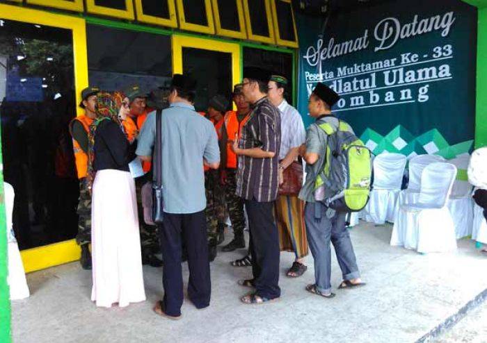 Ribuan Muktamirin Mulai Registrasi di GOR Merdeka Jombang