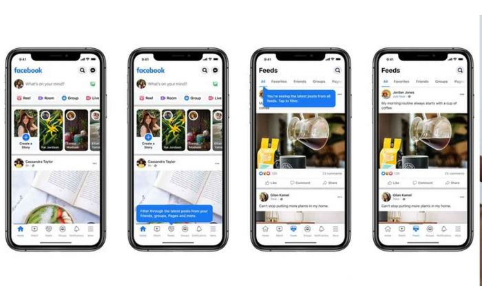 Meta Rombak Tampilan Facebook Lebih Mirip ke Instagram