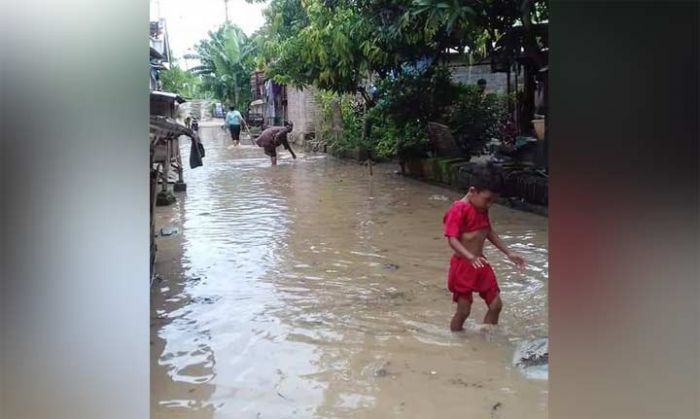 Bengawan Solo Meluap, 9 Desa di Lamongan Tergenang