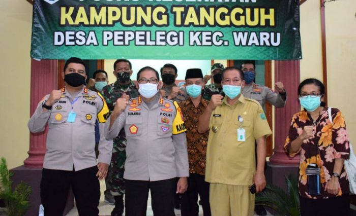 Kebutuhan Warga Dicukupi, Polresta Sidoarjo Bentuk Kampung Tangguh