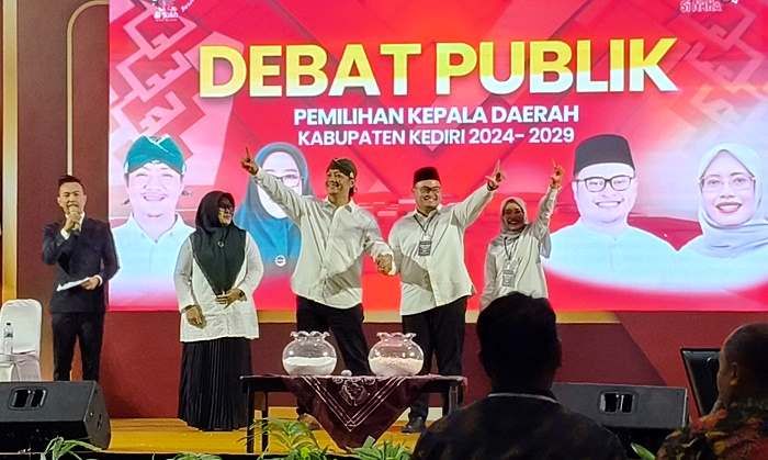 Debat Publik Pilbup Kediri, Deny Akui dan Dukung Langkah Dhito soal Budaya