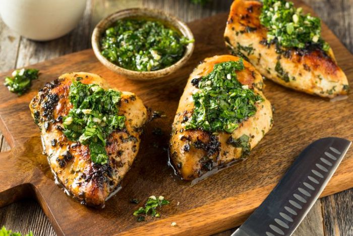 Resep Ayam Saus Chimichurri Lezat dan Gurih