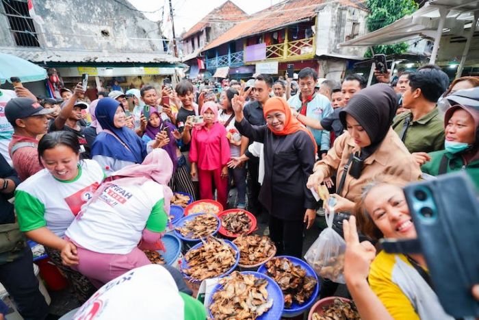 Untuk Imbangi Produksi Ikan Tangkap Jatim yang Tinggi, Khofifah: Pasar Pabean Butuh Peningkatan