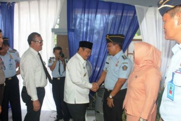 Kalapas Sidoarjo Diserahterimakan, Jumadi Gantikan Bambang Irawan