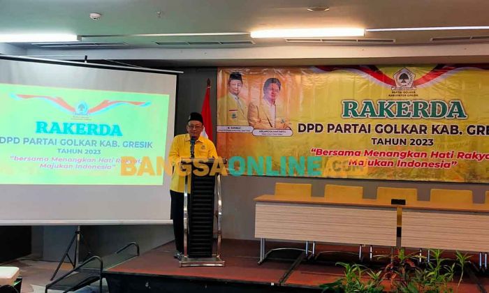 Songsong Pilbup dan Pemilu 2024, Rakerda Digelar, Golkar Gresik Siapkan Kader Terbaik