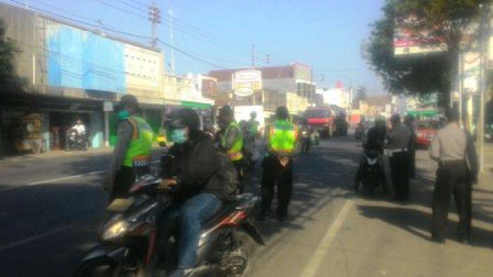 Razia Operasi Patuh Semeru di Jombang, 12 Pengendara Terjaring
