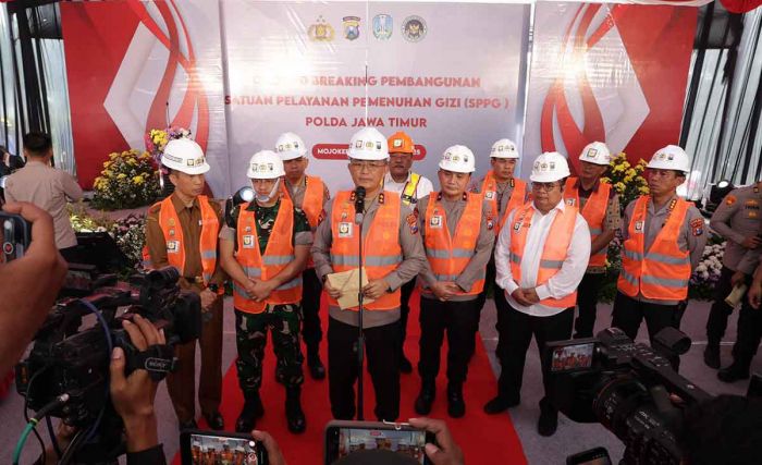 Polda Jatim Bangun Gedung SPPG di Mojokerto