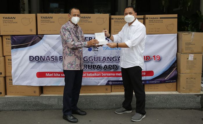 ​Terima 141 Ribu Masker, Wali Kota Eri Siap Distribusikan ke Nakes dan Satgas Kampung Tangguh