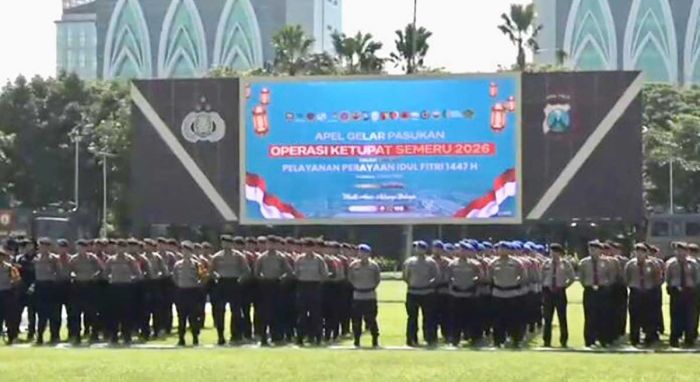 Polda Jatim Kerahkan 16.326 Personel Gabungan di Operasi Ketupat Semeru 2026