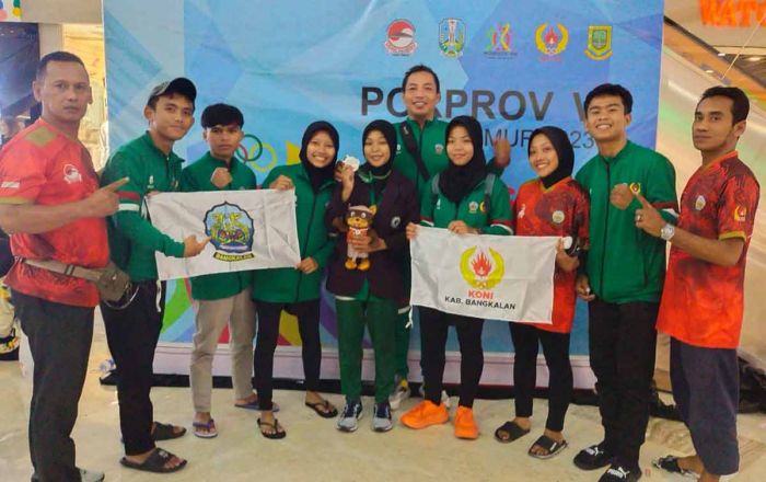 Mahasiswi Keperawatan dari Bangkalan Sumbang Perak di Cabor Wushu Porprov Jatim 2023