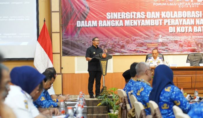 Hadapi Nataru 2024/2025, Pemkot Batu Gelar Rakor Forum Lalin dan Angkutan Jalan