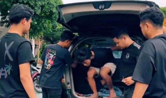 Jatanras Polrestabes Surabaya Tangkap Pelaku dan Penadah Curanmor di Madura