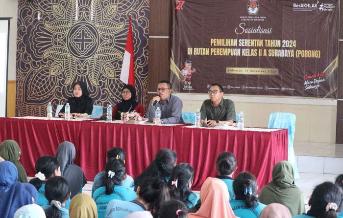 Rutan Perempuan Kelas IIA Surabaya Mulai Sosialisasikan Tahapan Pilkada 2024 ke Warga Binaan