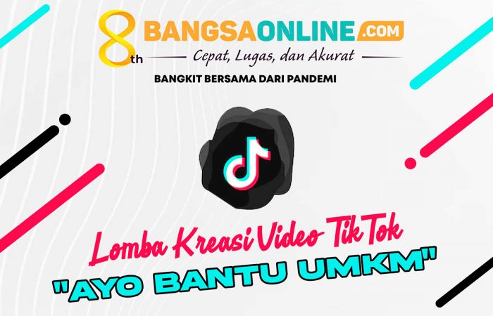 Pengumuman Lomba Kreasi Video TikTok HUT ke-8 BANGSAONLINE.com