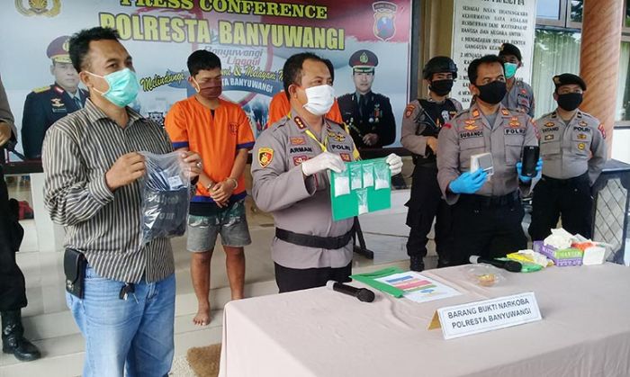 Dua Bandar Sabu di Banyuwangi Dibekuk, Diduga Jaringan Lapas