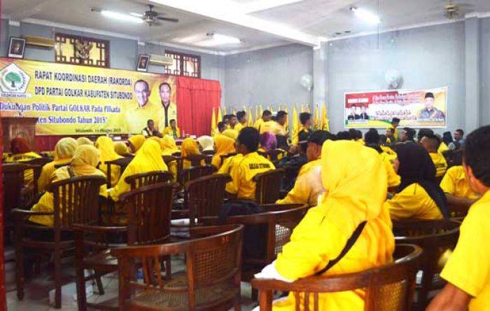 DPD Golkar Situbondo Mantapkan Dukungan untuk Ra Hamid-Ra Fadil dalam Rakorda