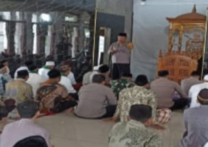 Di Kegiatan Jumat Kamtibmas, Polres Mojokerto Kota Ajak Jaga Kondusifitas Jelang Pilkada Serentak