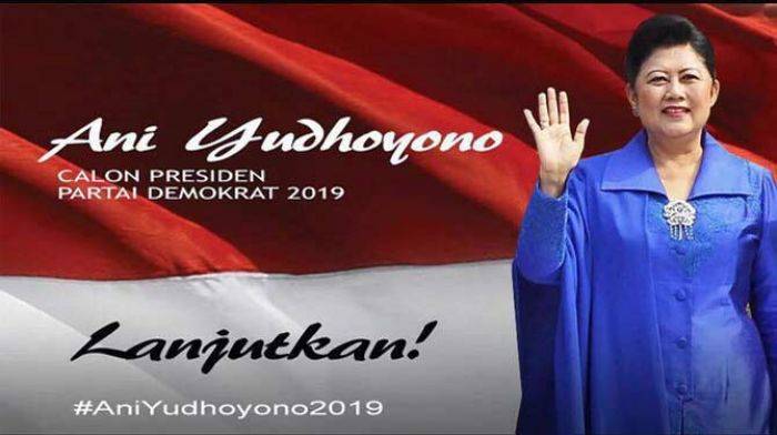 Beredar Gambar Ani Yudhoyono jadi Capres RI, Demokrat Akui Persiapkan untuk 2019