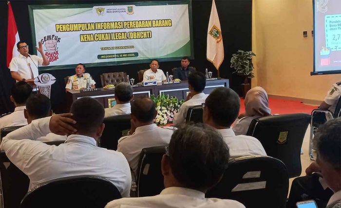 Pj Wali Kota Mojokerto Ajak Camat dan Lurah Proktif Awasi Peredaran BKC Ilegal