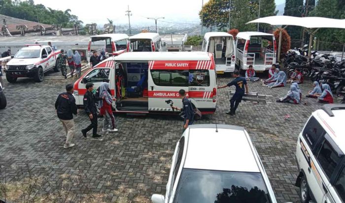 Bersama MDMC, Dinkes Kota Batu Gelar Pelatihan dan Simulasi Penanggulangan Bencana