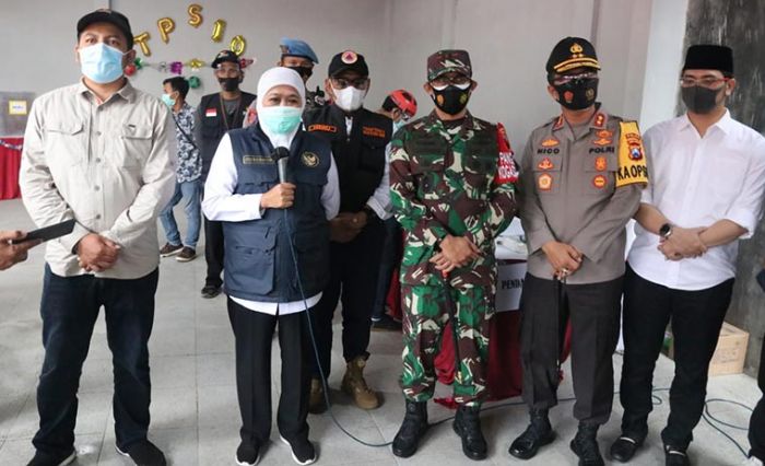 Apresiasi Prokes di Pilwali Pasuruan, Gubernur Imbau Paslon dan Relawan Tidak Euforia Berlebihan