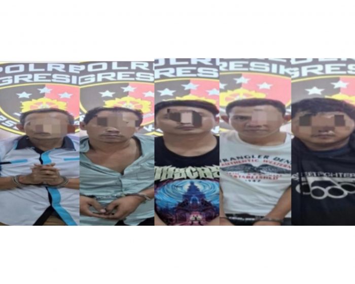 Polres Gresik Bekuk Komplotan Pembobol Uang Tabungan Ratusan Juta Rupiah Milik Warga GKB Polres Gresik Bekuk Komplotan Pembobol Uang Tabungan Ratusan Juta Rupiah Milik Warga GKB