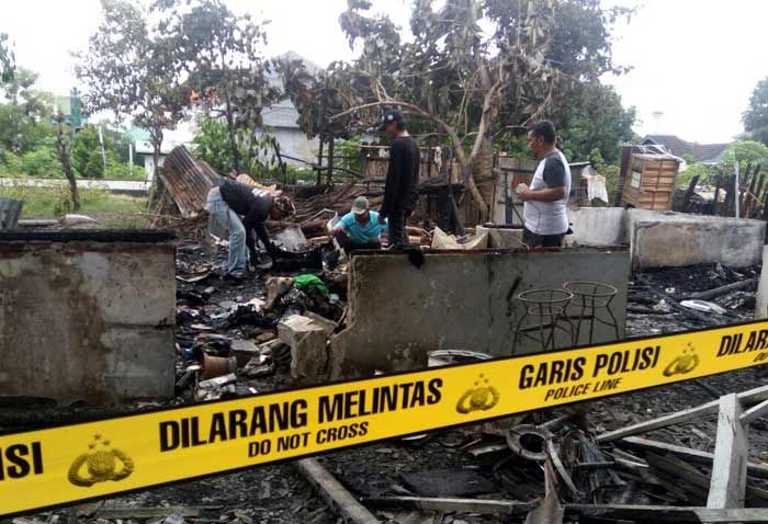 Warung Nasi di Perum Magersari Terbakar, Satu Tewas