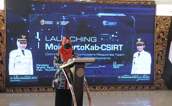 Gandeng BSSN, Pemkab Mojokerto Launching Program Keamanan Siber CSIRT