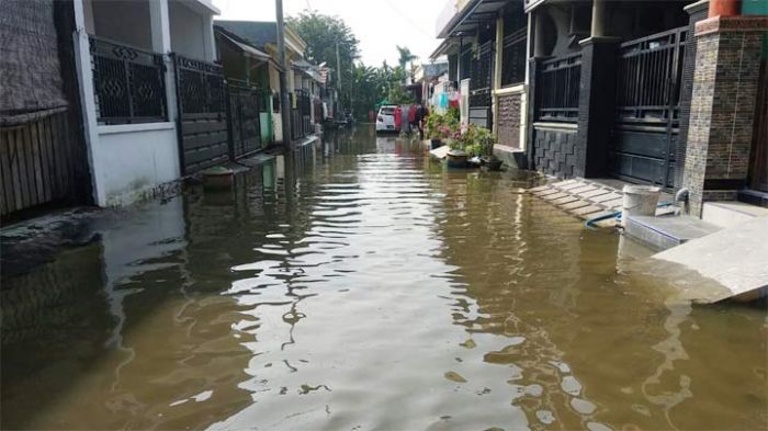 Dampak Banjir Luapan Kali Lamong di Gresik Selatan Kian Meluas