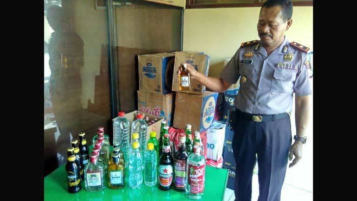 Wilayah Kedungturi Sidoarjo Marak Penjualan Miras, Polisi Gerebek Satu Warung