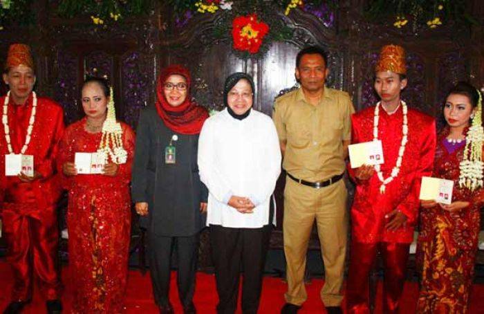 Pemkot Surabaya Gelar Nikah Massal, Diikuti Puluhan Pasangan