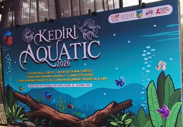 Semarak Hari Jadi ke-1222, Pemkab Kediri Gelar Kontes Ikan Hias dan Gebyar UMKM
