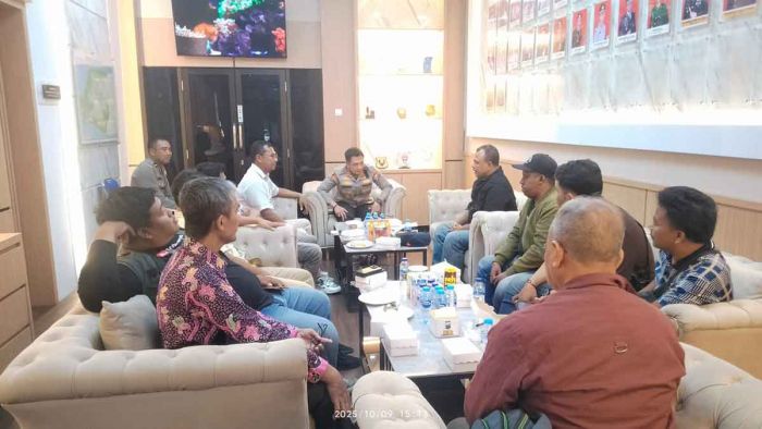 Perkuat Sinergi, AJB Silaturahmi ke Polres Bangkalan