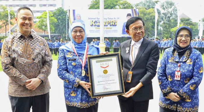 Pemprov Jatim Raih 2 Rekor Muri Pemetaan Talenta ASN Terbanyak di Indonesia