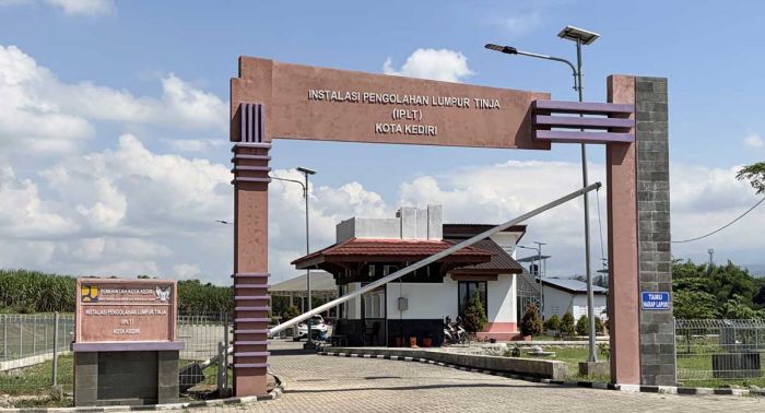 Pemkot Kediri Resmikan Instalasi Pengolahan Lumpur Tinja Ramah Lingkungan