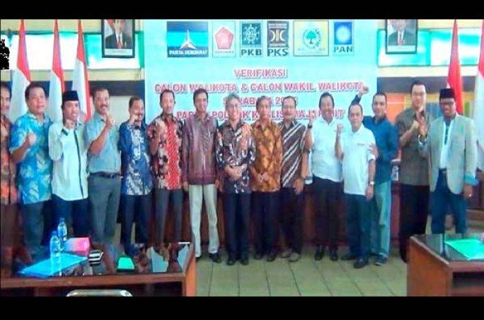 Koalisi Majapahit Verifikasi Cawali, Ketua DPC PKB dan DPD Golkar Ikut Diuji