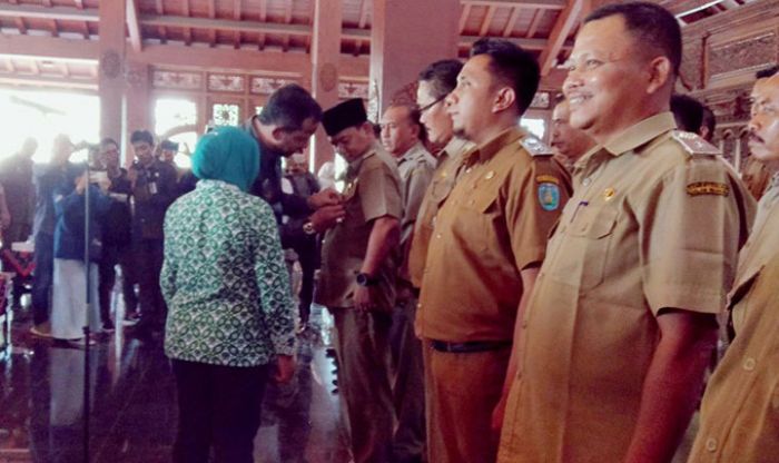 Bupati Ipong Lantik Riyanto Menjadi Ketua DPC Papdesi Ponorogo
