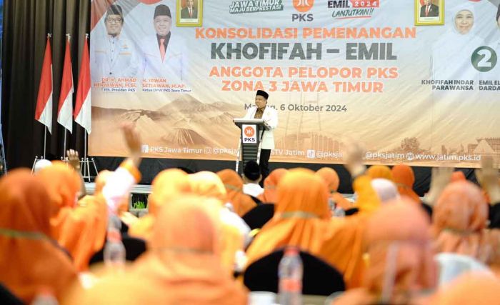 DPW PKS Jatim Wajibkan Kader Sapa Masyarakat dan Kampanyekan Khofifah-Emil