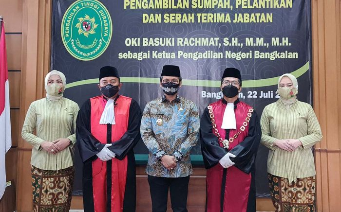 Oki Basuki Rachmat Ketua Pengadilan Negeri Bangkalan yang Baru, Maskur Hidayat Pindah ke Pamekasan
