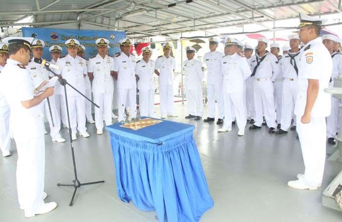 Sertijab Komandan KRI Sungai Gerong-906