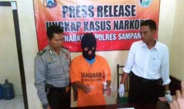 Polres Sampang Gerebek Pesta Sabu di Banyusokah