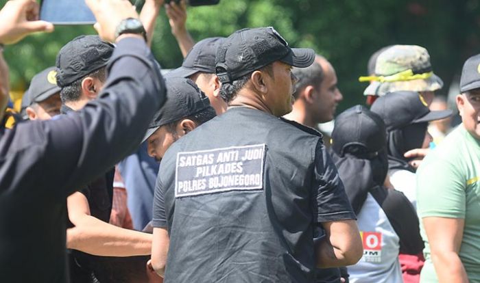 Satgas Anti Judi Polres Bojonegoro Siap Tangkap Botoh Pilkades
