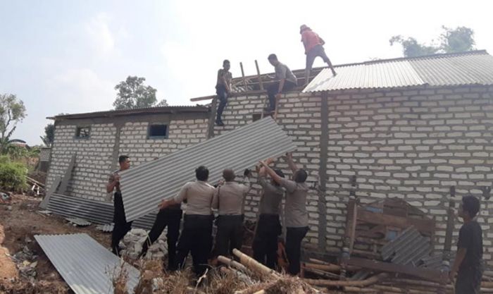 Belasan Rumah di Desa Patapan Rusak Diterjang Angin Puting Beliung