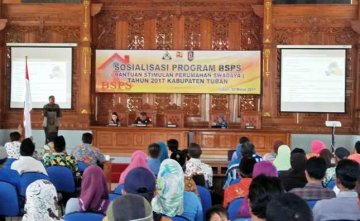 Wabup Tuban Imbau Kades Aktif Kawal Program BSPS agar Tepat Sasaran