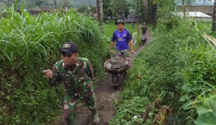 Satgas TMMD Kodim Jember Berikan yang Terbaik