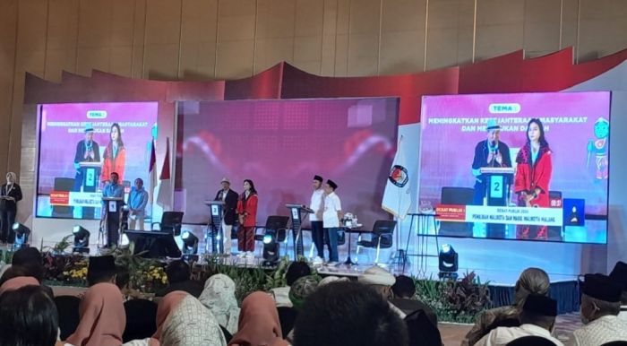 Debat Perdana Pilwalkot Malang 2024, Inilah Visi-Misi dan Program Para Paslon