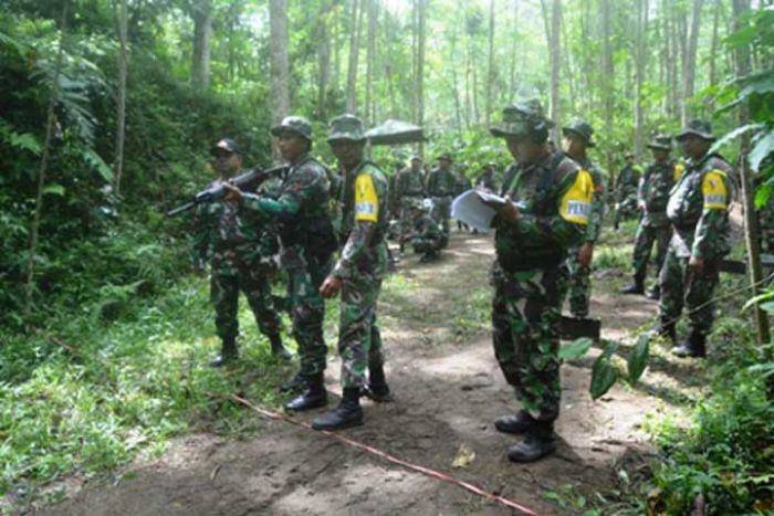 Tembak Lorong Hantu, Latihan Wajib bagi Prajurit Yonif 511/DY Blitar 