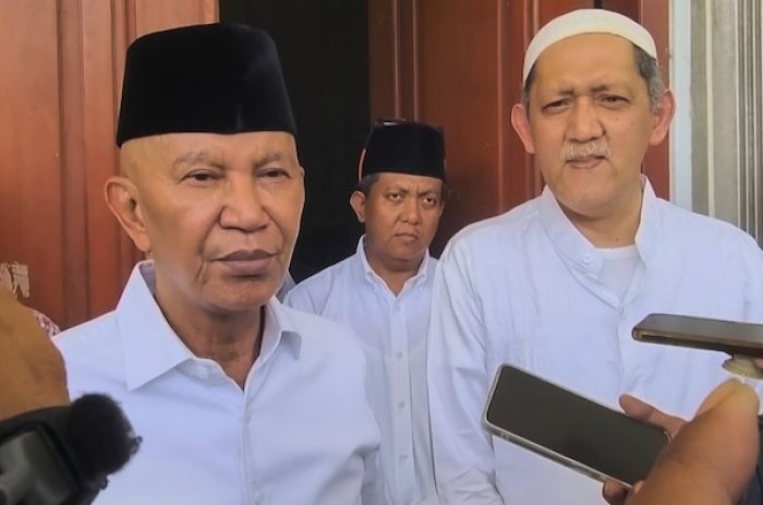 Said Abdullah Silaturahmi ke Ponpes Ibnu Cholil Bangkalan, Ra Imam Beri Sinyal Dukung Paslon 01