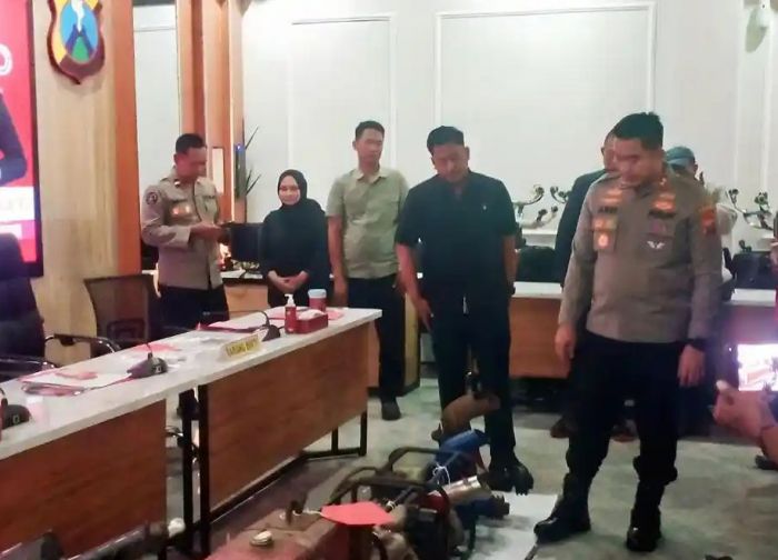 Residivis Curi Mesin Diesel Petani 53 TKP di Lamongan, Dijual Murah hingga Kiloan