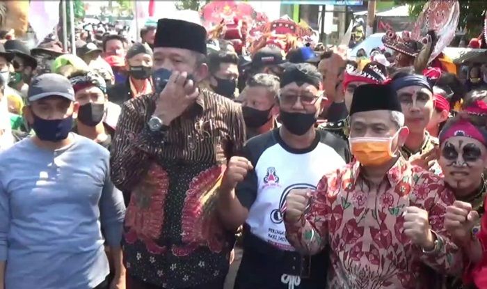 Pendukung Abai Protokol Kesehatan, Bacabup Ipong Minta Maaf ke KPU Ponorogo